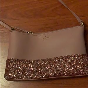Kate spade glitter over the shoulder bag